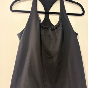 lululemon Black Racerback Tank Top VINTAGE 00s